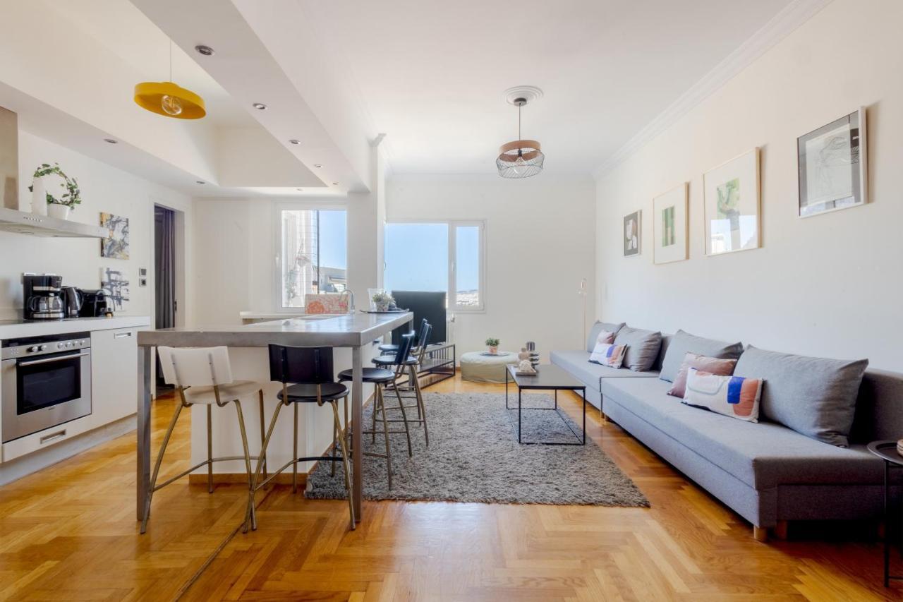 3 Bdr Apt Incredible Acropolis View Atene Esterno foto
